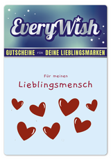 Lieblingsmensch - Herzchen Rot PDF